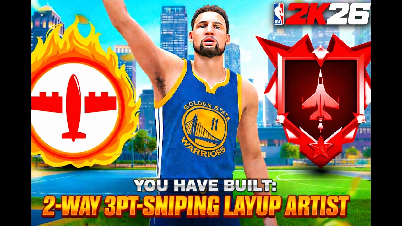 I Created a PRIME KLAY THOMPSON Build and it's Absolutely BROKEN on NBA 2K26 🎯🔒