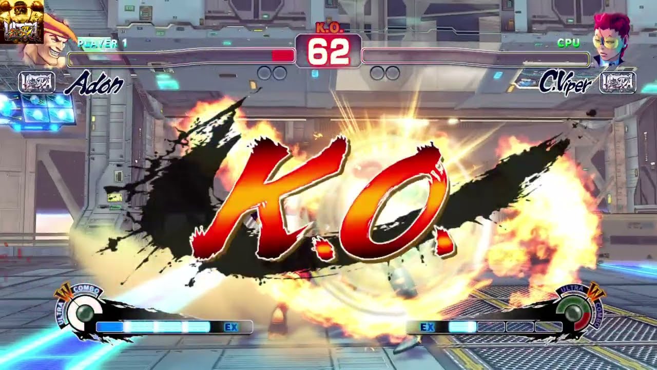 ADON VS CRIMSON VIPER アドン対クリムゾン・ヴァイパーのバトル ULTRA STREET FIGHTER IV