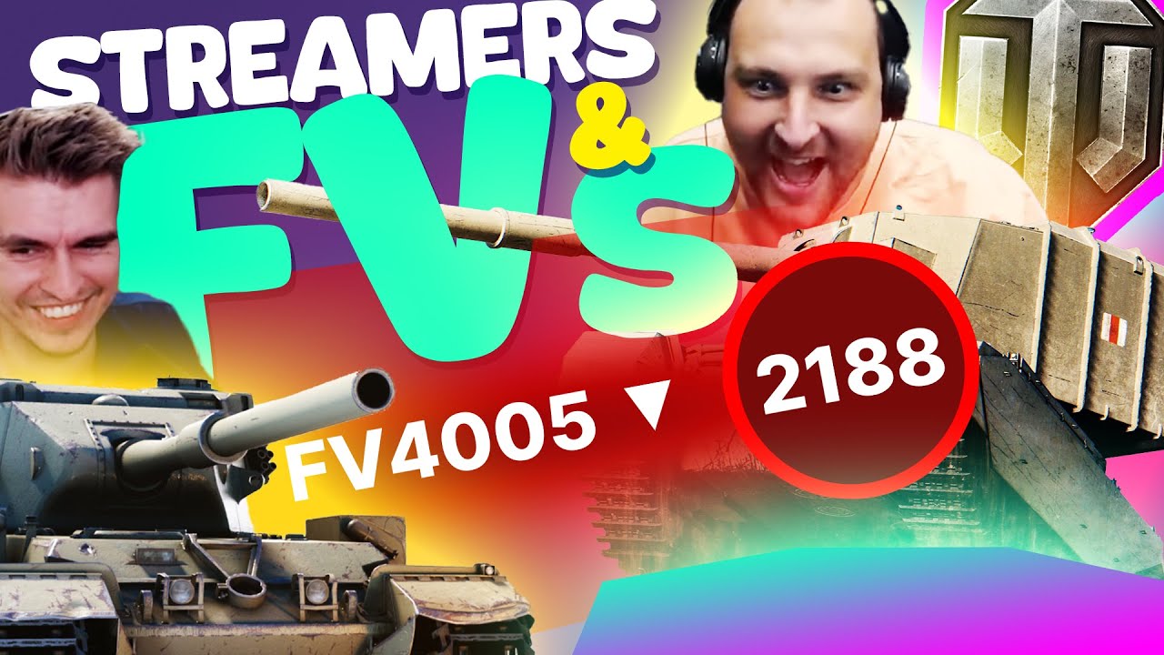 Streamers vs FV4005 / FV215b (183) Compilation Ep. 03 - World of Tanks Funny Moments