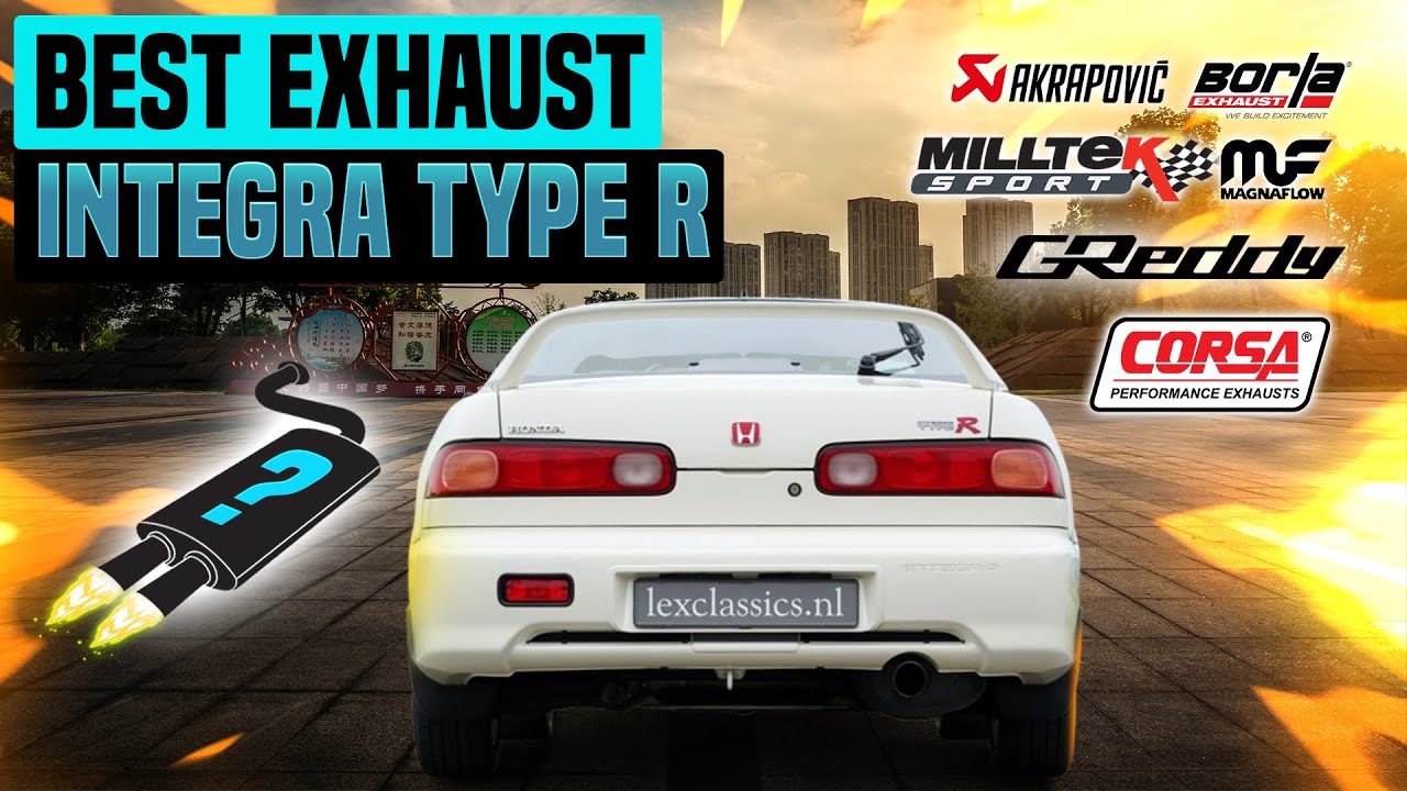 Honda Integra Type R Exhaust Sound🔥Apexi,Buddy Club,Fujitsubo,HKS,Invidia,Js Racing,Mugen,Kakimoto