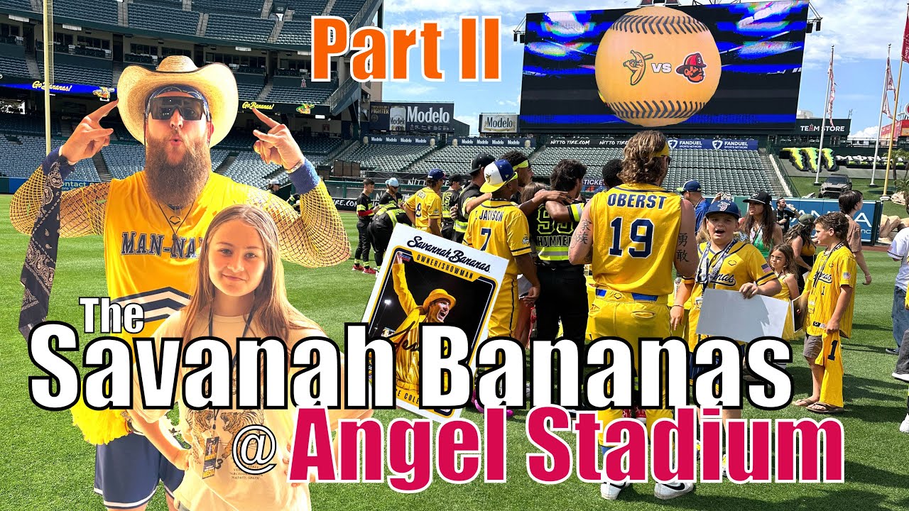 Savannah Bananas, часть 2 – Игровой день и вечеринка после наступления темноты! 🍌⚾️