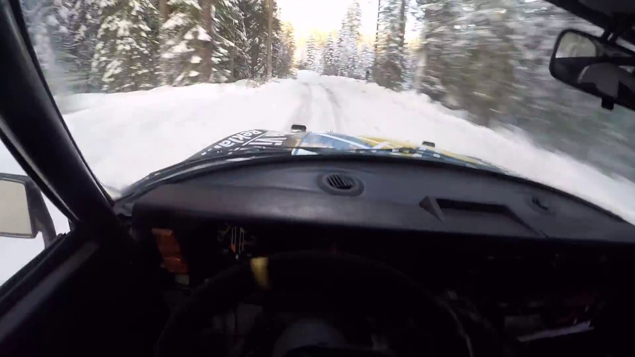 Flesbergsprinten 2017 Heine Rudi / Sunniva Rudi SAAB 99 SS4