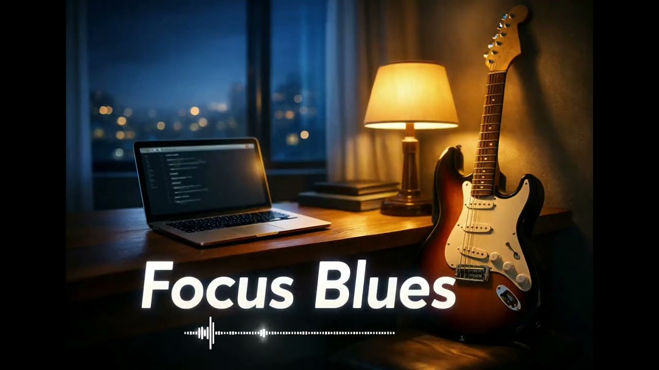 Late Night Blues &ndash; Smooth Guitar Instrumental for Focus