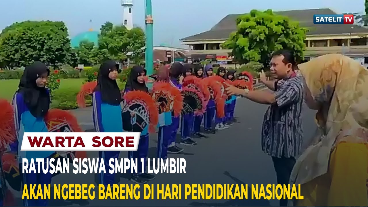 RATUSAN SISWA SMPN 1 LUMBIR AKAN NGEBEG BARENG DI HARI PENDIDIKAN NASIONAL