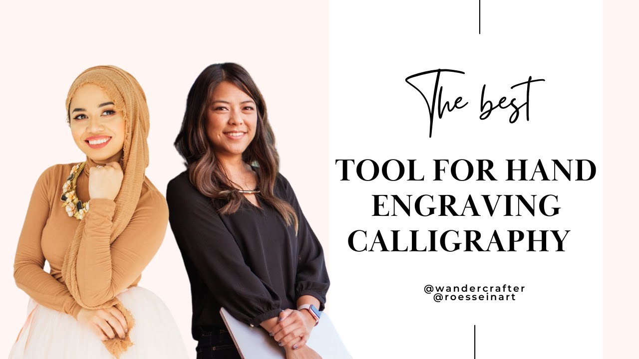 Reviewing 5 Engraving Pens for Beginners and Calligraphy Luxury Events with Telisa, Roessein Art