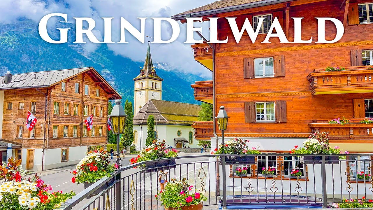 Grindelwald 4K - Switzerland's Most Beloved Village In The Jungfrau Region - Travel Vlog, 4K Video
