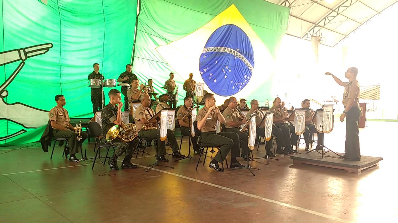 M&uacute;sica Infinito Amor no Sax Elessando e Magdiel Lopes no Trompete Banda 62&deg; Bi