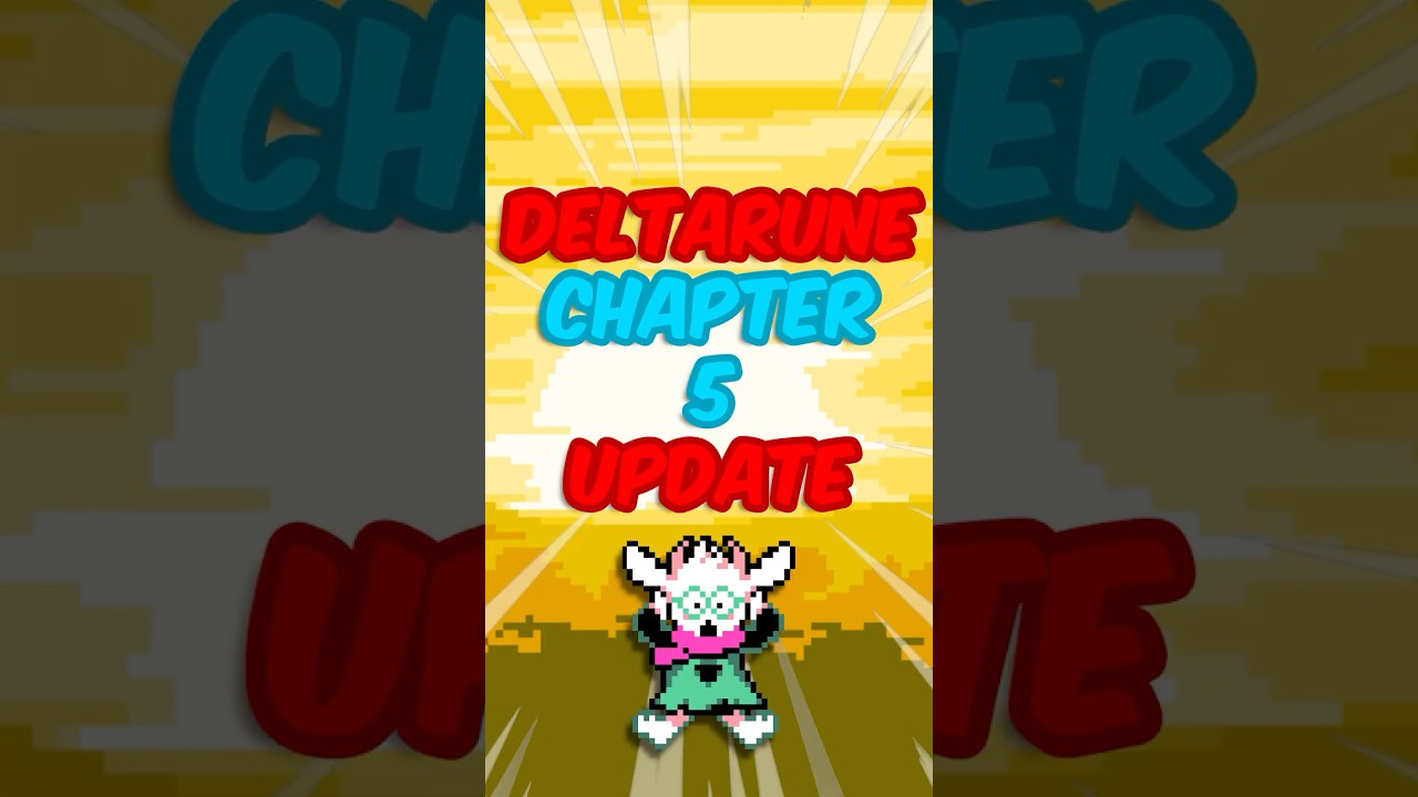 HUGE DELTARUNE CHAPTER 5 UPDATE #deltarune #deltarunechapter5 #undertale