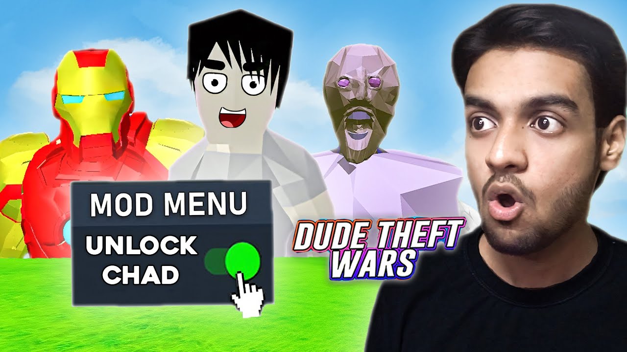 I Installed EVERY Mod in DUDE THEFT WARS!