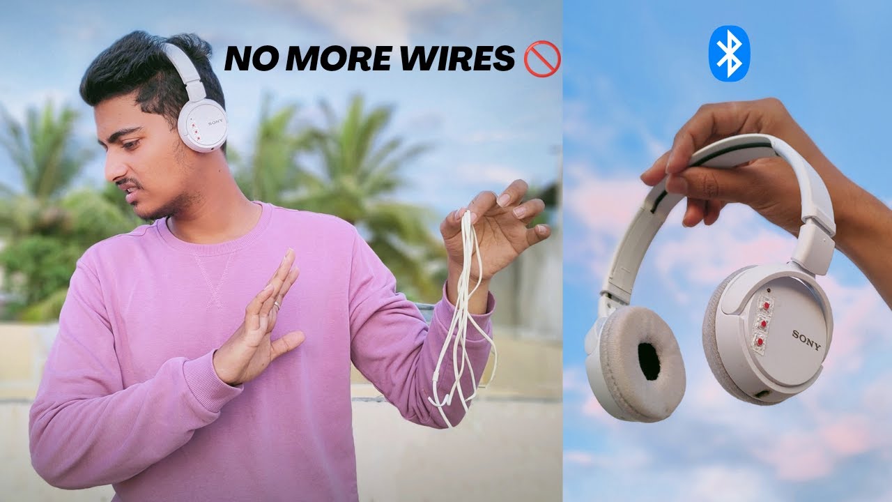 How to make wireless headphones | Homemade wireless bluetooth earphones | diy homemade
