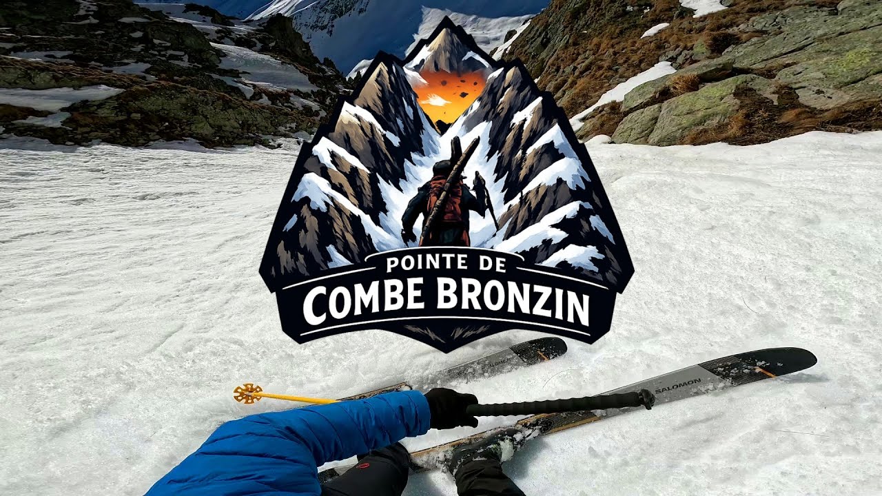Pointe de Combe Bronsin - LAUZIERE / Couloir Sud / SKI DE RANDO
