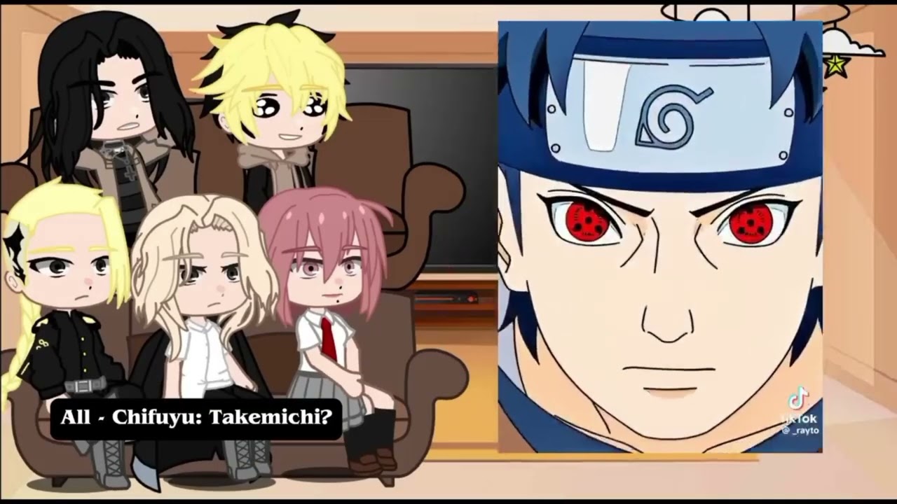 Tokyo Revengers Season 1 react Takemichi as Shisui Uchiha (Tiktok + Rap)  Meu Sacrifício