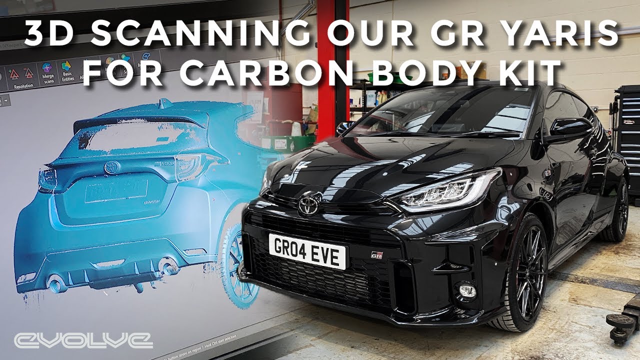 3D Scanning our GR Yaris - Evaero Carbon Body Kit