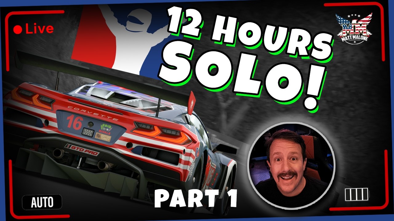 🏁 Bathurst 12h SOLO! Part 1 🏁 !GridRivals