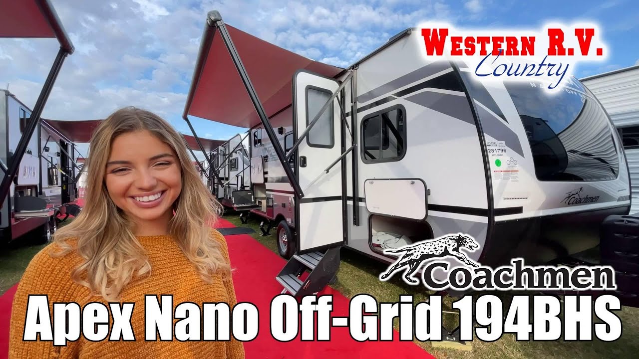 Coachmen RV-Apex Nano Off-Grid-194BHS - by Western RV of Alberta, Canada