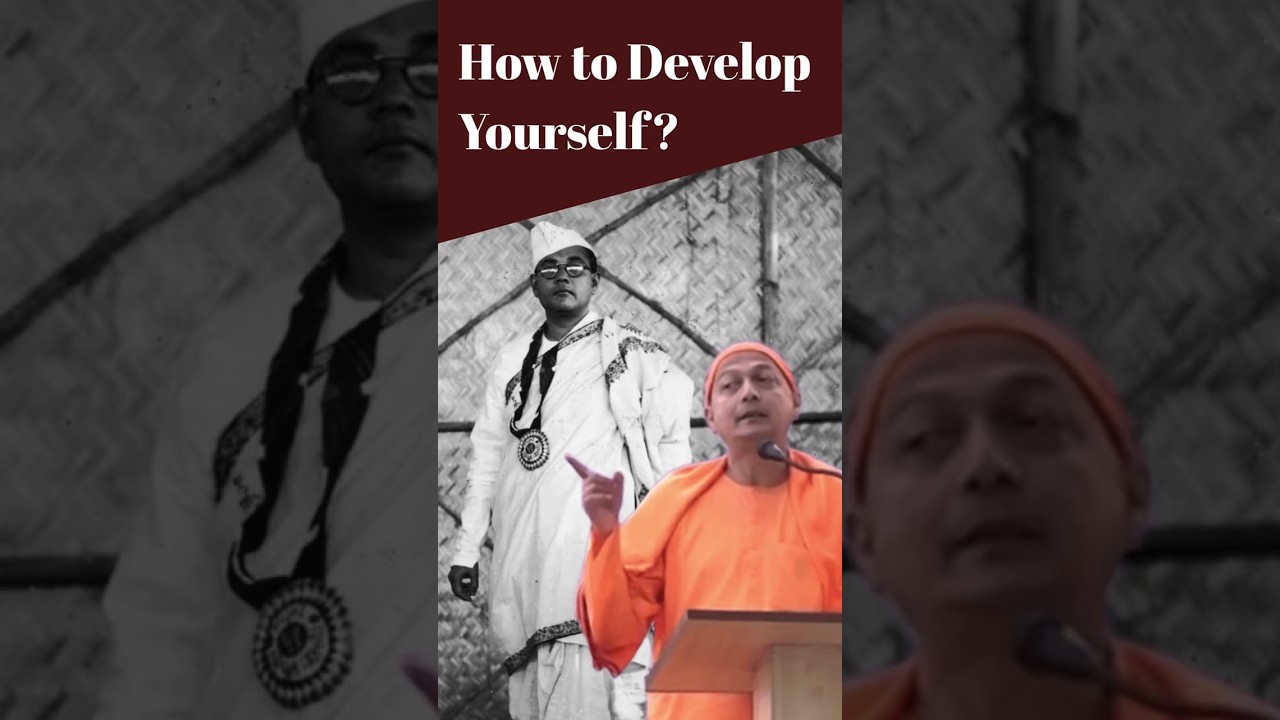How to Develop Yourself : Swami SarvapriyanandaJi Maharaj | RKMVM Bose House Campus
