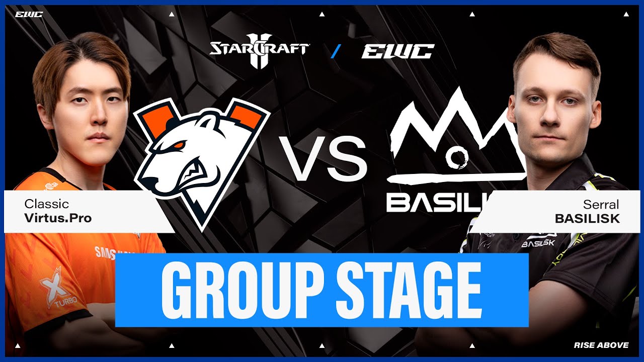 Classic vs Serral | StarCraft II at EWC 25 - Day 2 - Group Stage