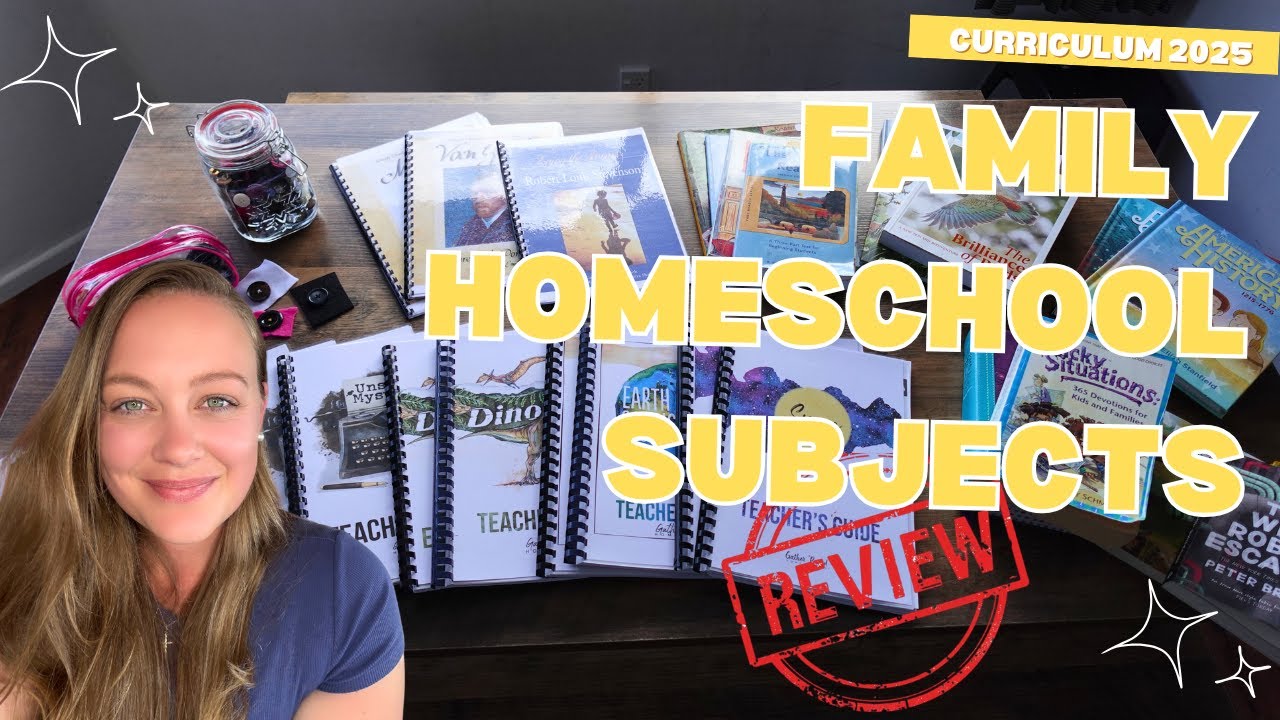 FAMILY HOMESCHOOL SUBJECTS REVIEW | 2025| What actually worked?