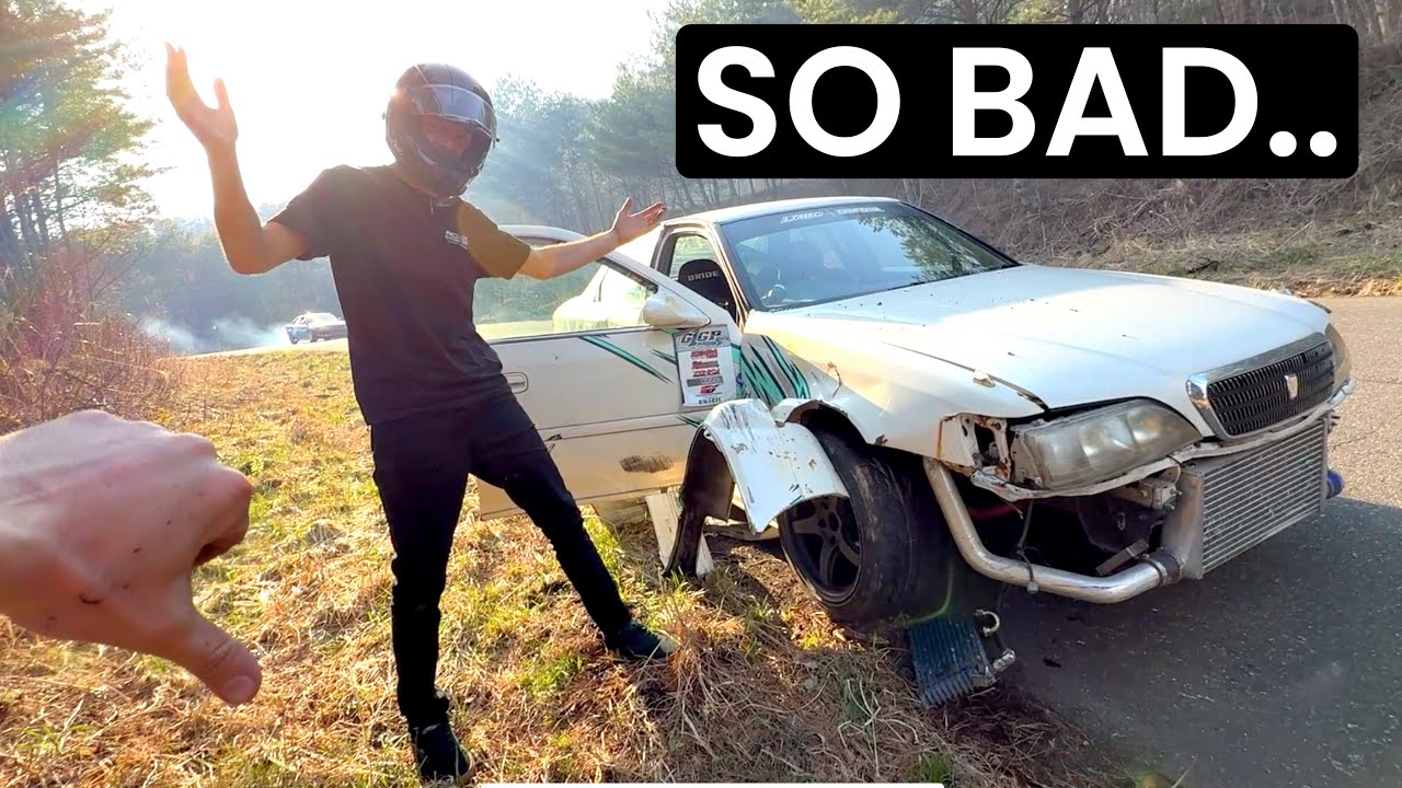 I CRASHED Adam LZ's car in Japan...
