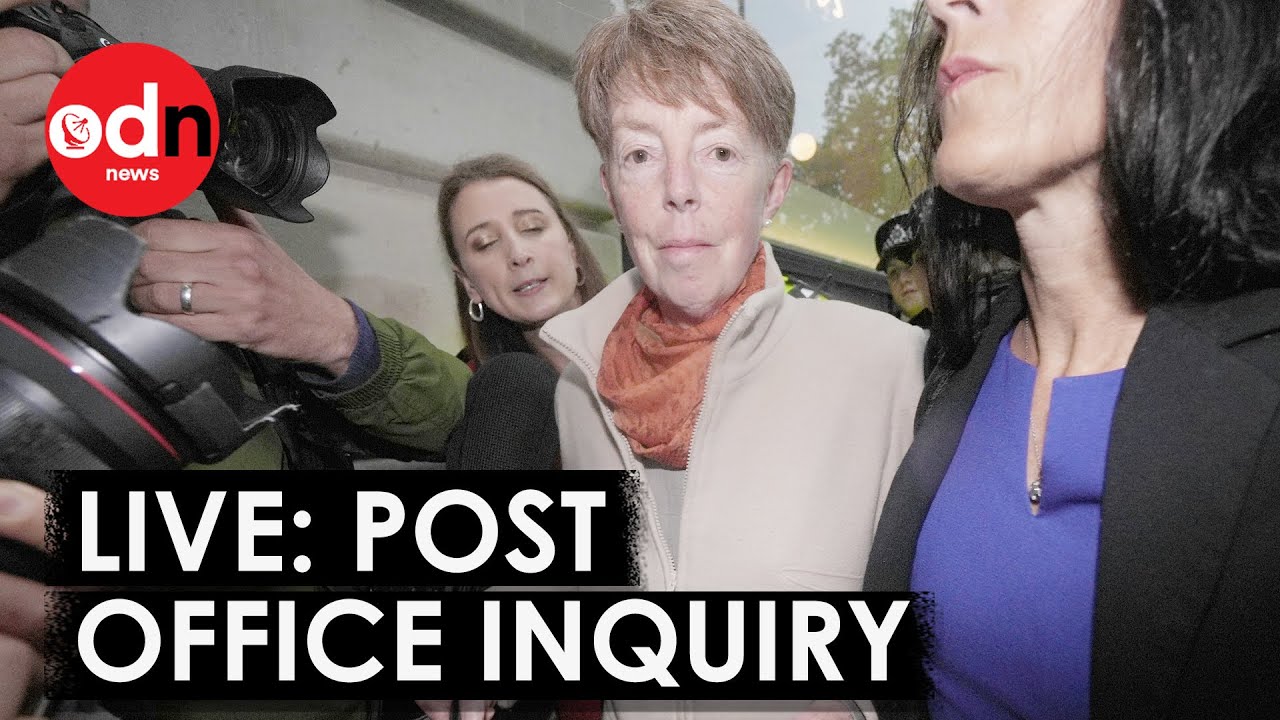 LIVE: Former Post Office Boss Paula Vennells Gives Evidence at Inquiry