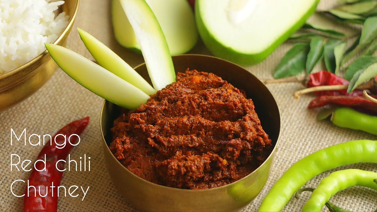 Raw Mango Chili Chutney|Instant Mango Chutney|మామిడికాయ మిరపకాయ తొక్కు|RawMango Chutney Andhra style
