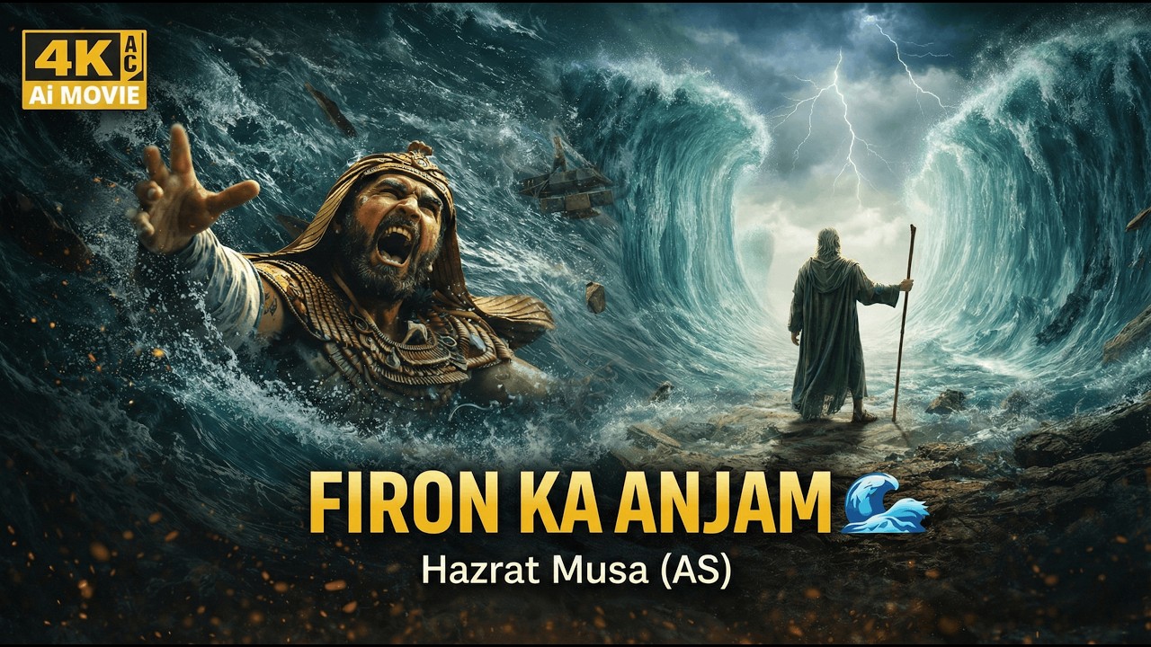 Allah Ne Firon Ko Kaise Tabah Kiya?🌊 | Hazrat Musa(AS) Ki Zindagi Ki Poori Kahani📕
