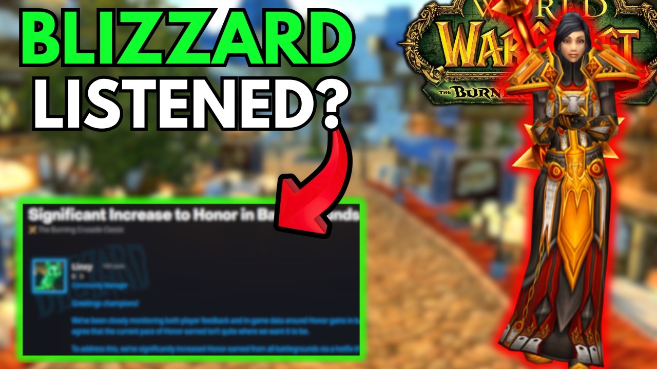 This Honor BUFF Change Is Massive In TBC!