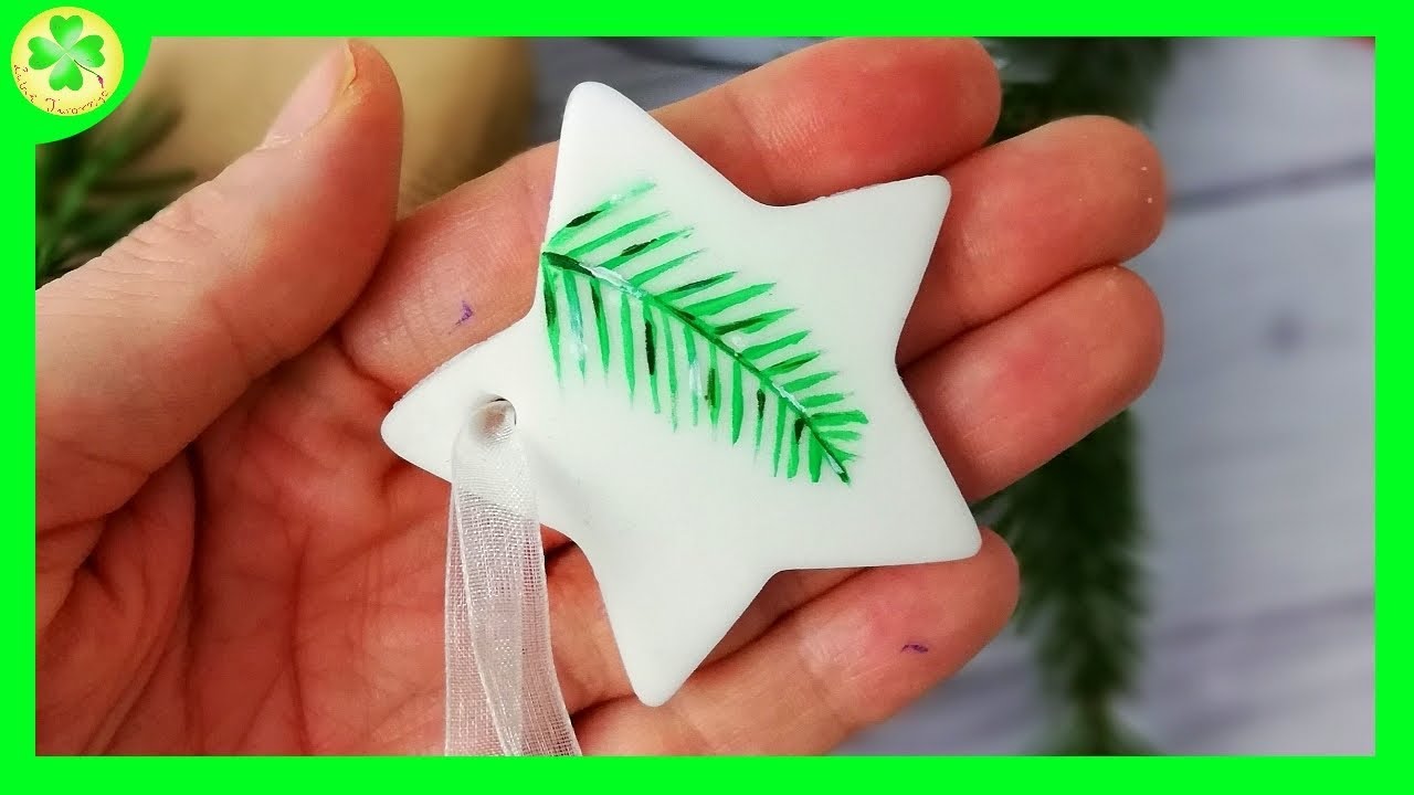 Jak zrobić Masę Porcelanową - przepis z instrukcją na świąteczne dekoracje (DIY)