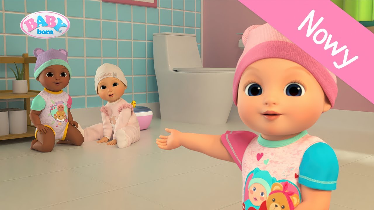 Emma korzysta z nocnika po raz pierwszy 🚽✨ | Sezon 3, Odcinek 2 | Serial BABY born po polsku