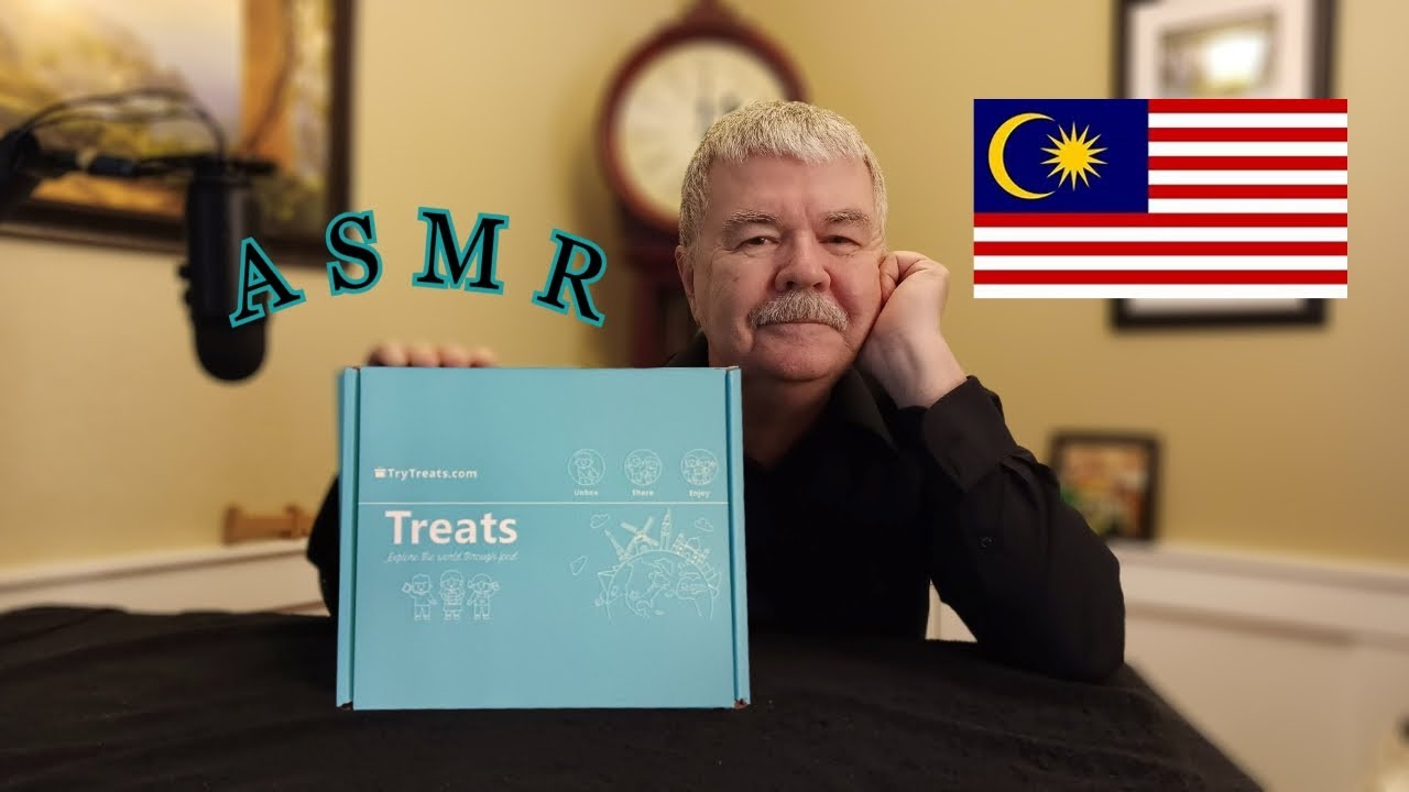АСМР: РАСПАКОВКА TRYTREATS ИЗ МАЛАЙЗИИ