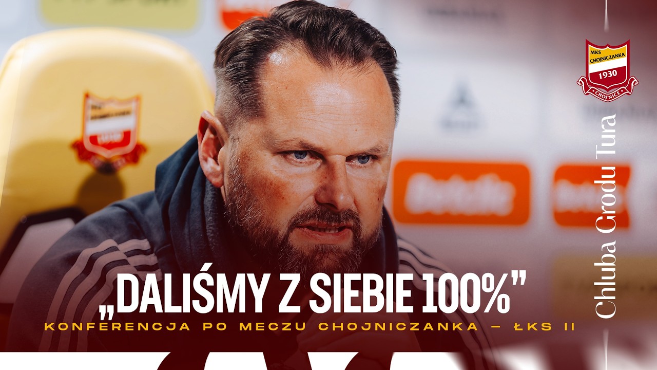 Chojniczanka - ŁKS II Łódź 0:1 (konferencja | 18.03.2026)