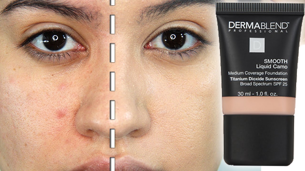 Dermablend Smooth Liquid Camo Foundation Wear Test (30N Camel) 12 Days of Foundation Day 9