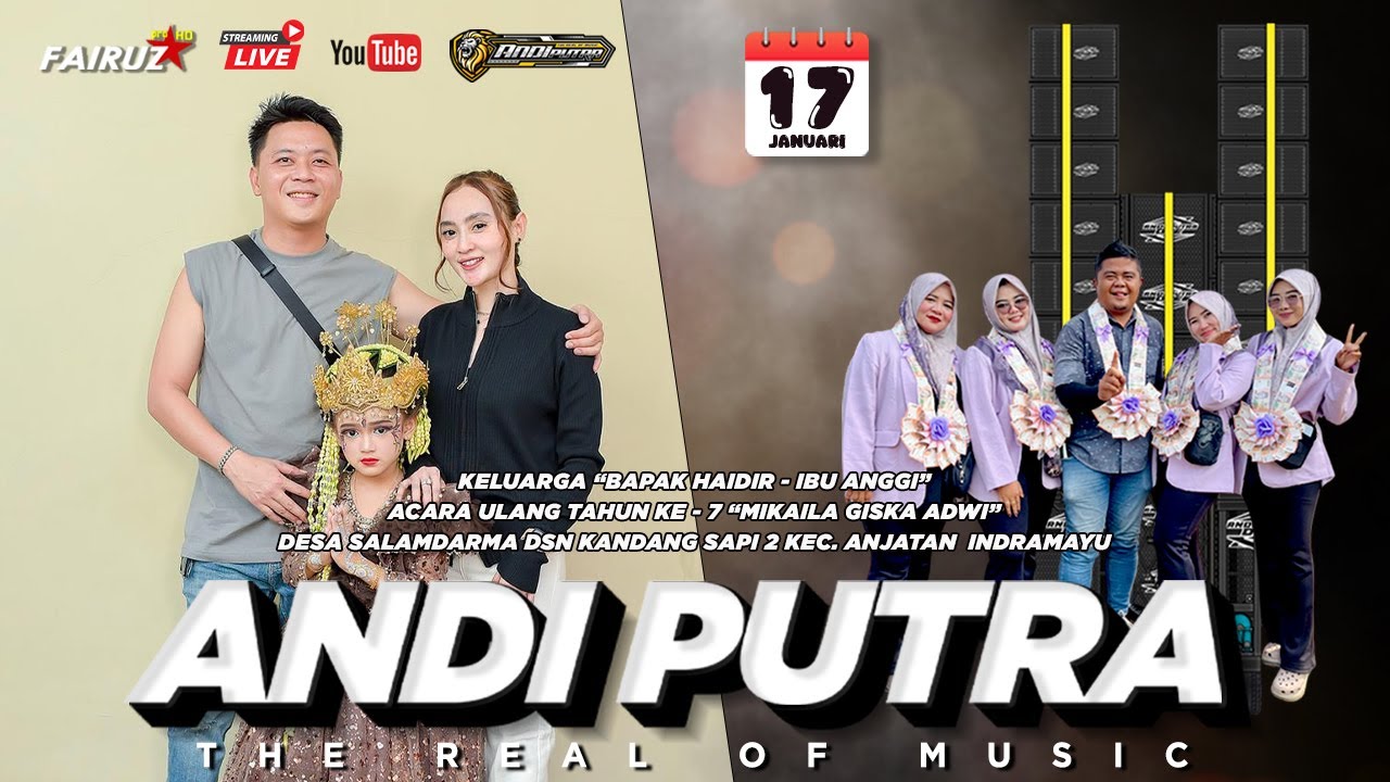 🔴 LIVE | ANDI PUTRA ONE | DS SALAMDARMA DSN KANDANGSAPI 2 KEC. ANJATAN - INDRAMAYU | 17 JANUARI 2026