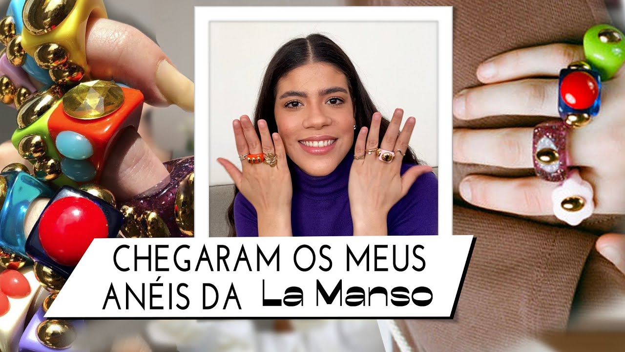 UNBOXING DOS ANÉIS DA LA MANSO