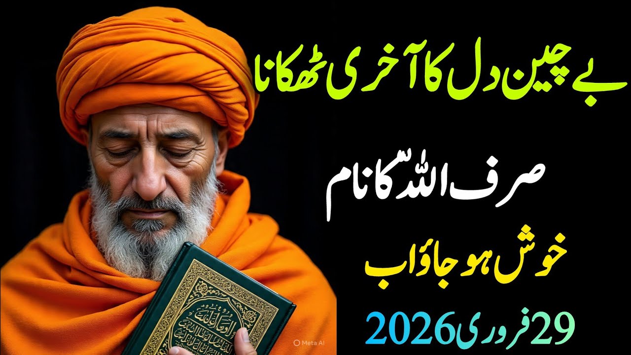 Be Chain Dilon Ka Aakhri Sahara Aakhri Thikana 
