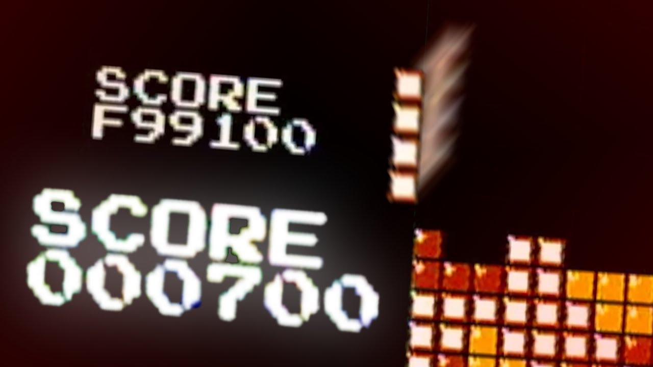 OVERFLOWING THE SCORE IN NES TETRIS (FORMER WORLD RECORD)