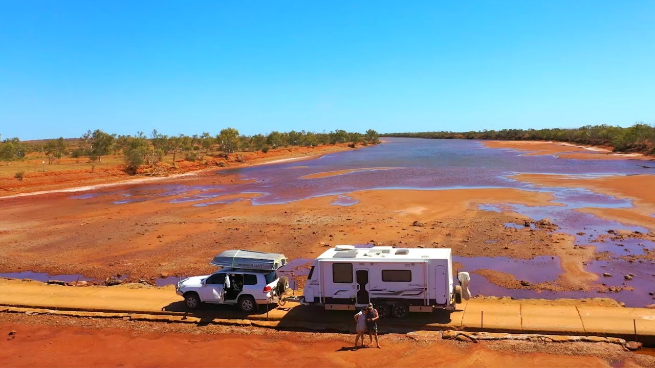 FREE Camping Onslow WA - Too far south for MUD CRABS and CROCS???