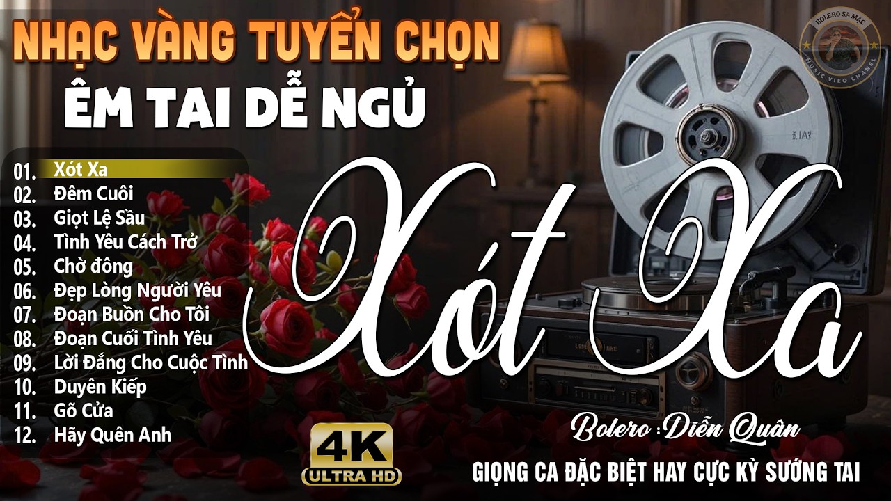 Xót Xa ➤ Lk Nhạc Vàng Xưa DIỄN QUÂN Hay Nhất Hiện Nay | Ca Nhạc Trữ Tình Bolero CỰC ÊM TAI