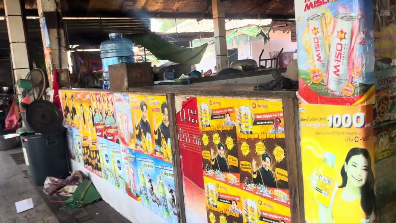 หัวเมือง! ทั้ง 15 เมือง มารวมตัวกันที่ตลาดสะหวันไซ เป็นปกติทุกวัน ของสะหวันนะเขต