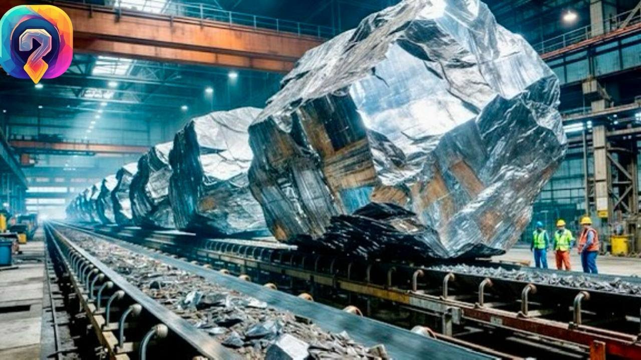 КАК изготавливают ВОЛЬФРАМ  — Несокрушимый металл, держащий цивилизацию вместе! Уникальные кадры!