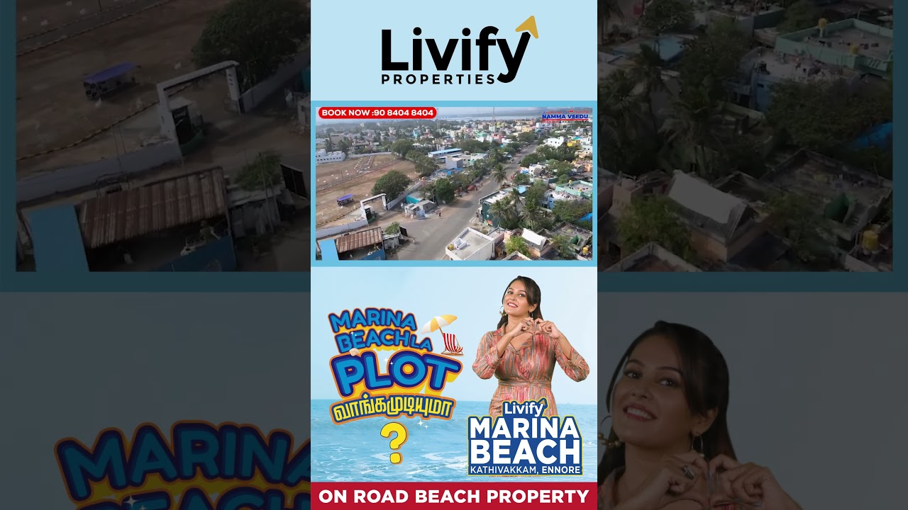 Welcome To Coastal Bliss | Beach Villa Plots For Sale in Ennore.
