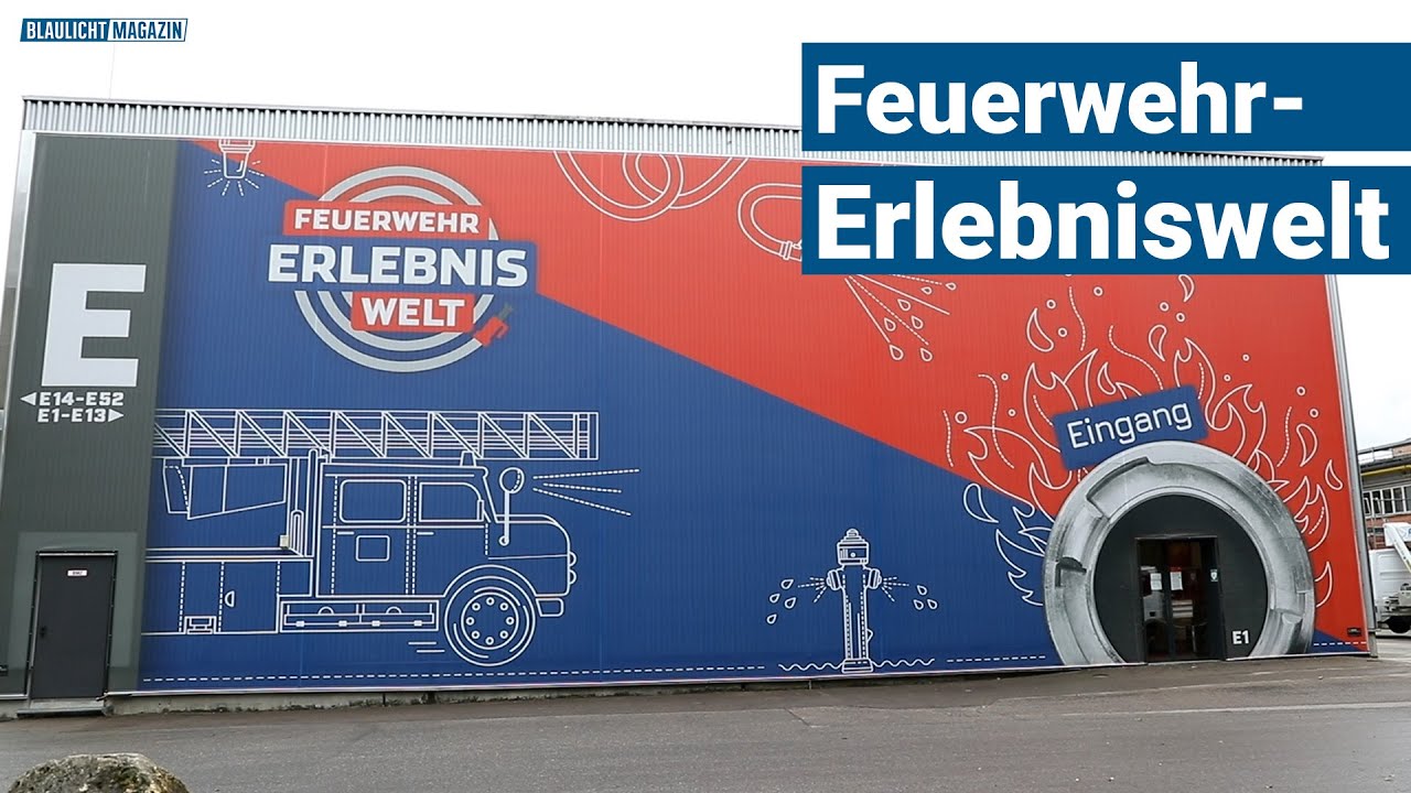 Feuerwehr hautnah in der Feuerwehr-Erlebniswelt in Augsburg 🚒
