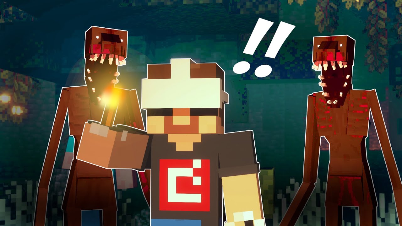 Porazil Jsem NOČNÍ MŮRU ve VR.... | Minecraft Cave Dweller