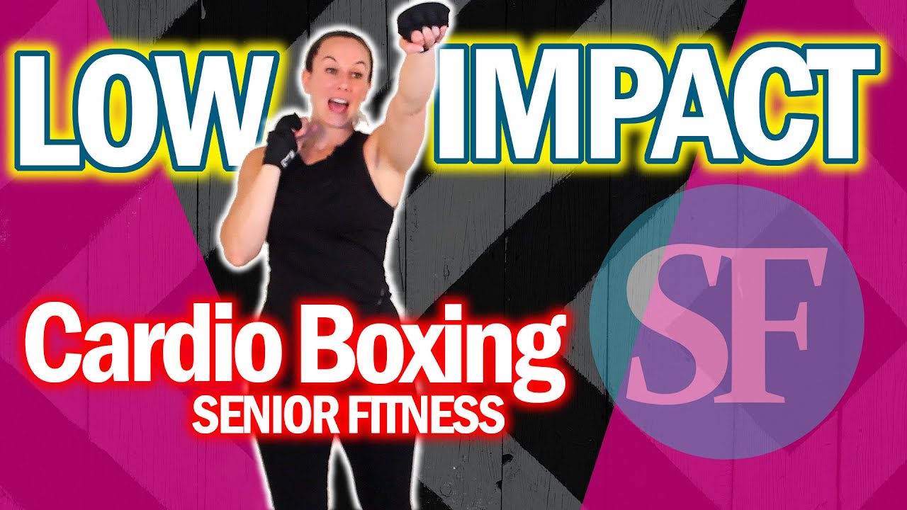 Low Impact Cardio Boxing For Seniors | Intermediate Level | Great Fat Burner! ⭐