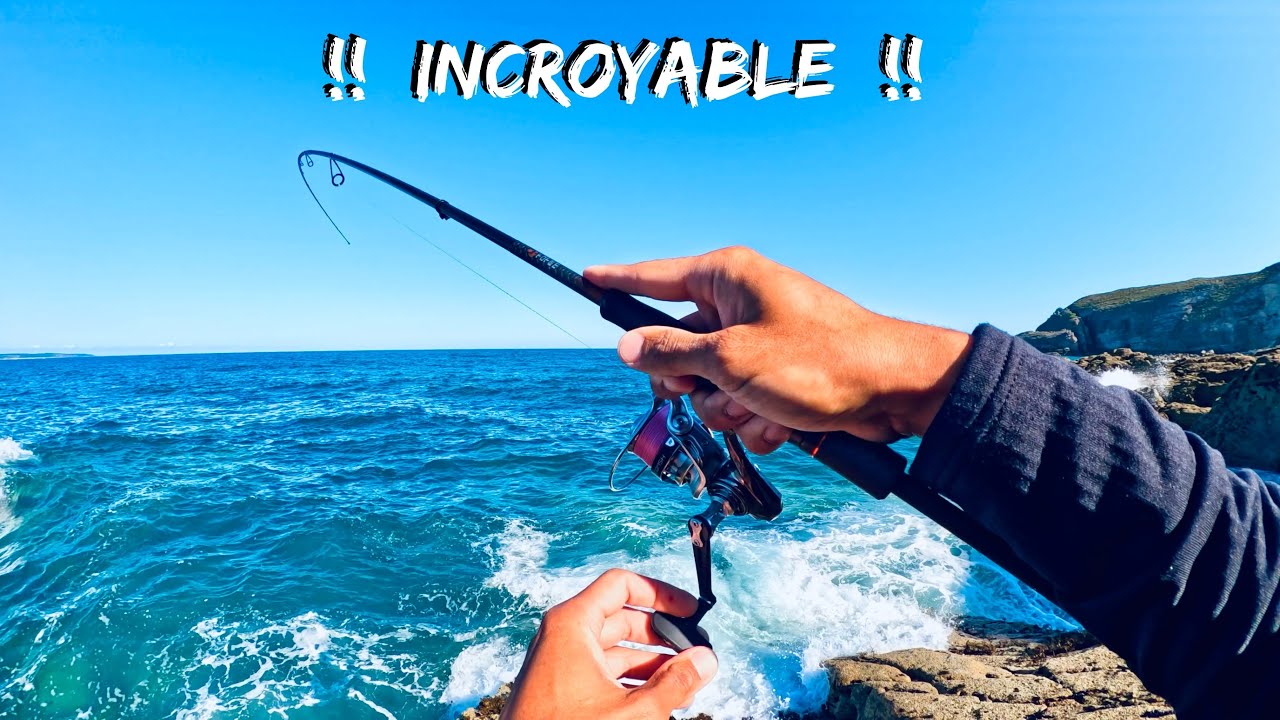 SCÈNE DE PÊCHE INCROYABLE : Un gros PRÉDATEUR AVALE le POISSON au BOUT de ma LIGNE!