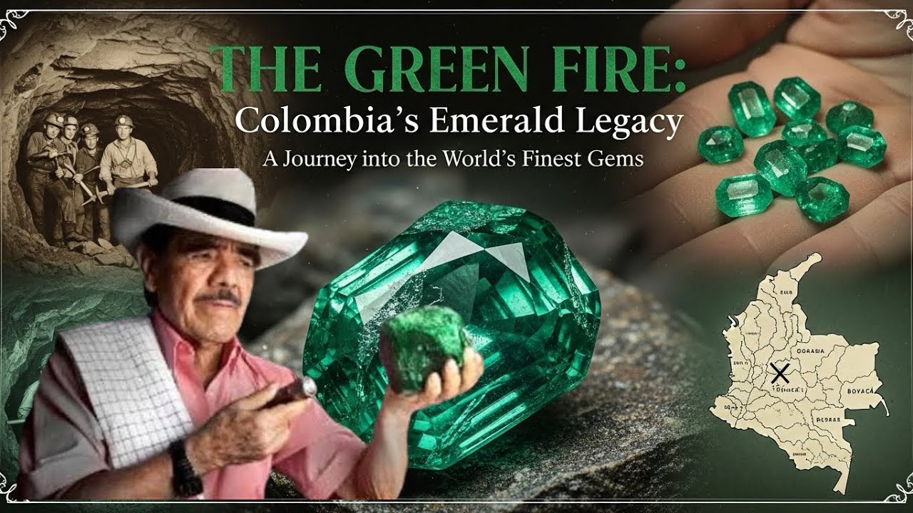 Como era el comercio de esmeraldas antiguamente | Documental 