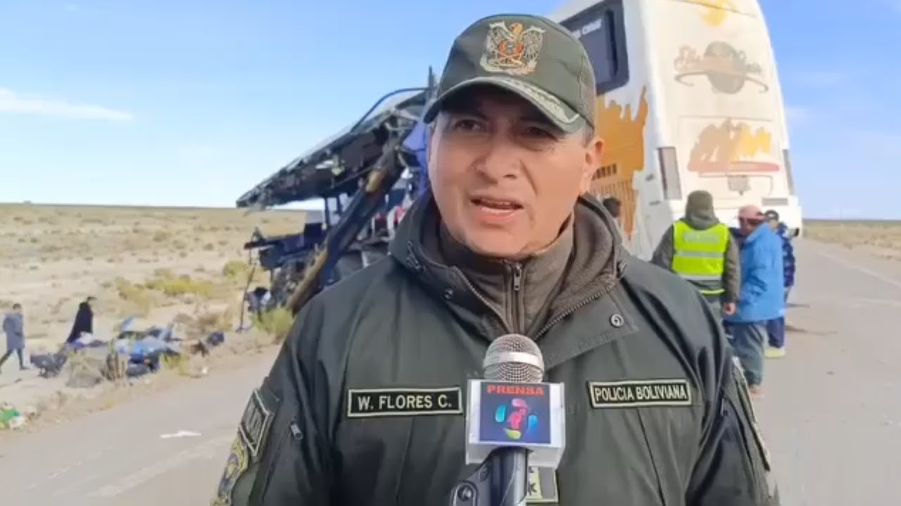 Bolivia: FATAL HECHO de TRÁNSITO en CARRETERA UYUNI deja mas de 33 victimas