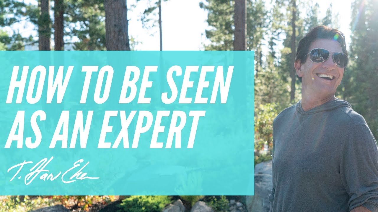 How to Be Seen as an Expert