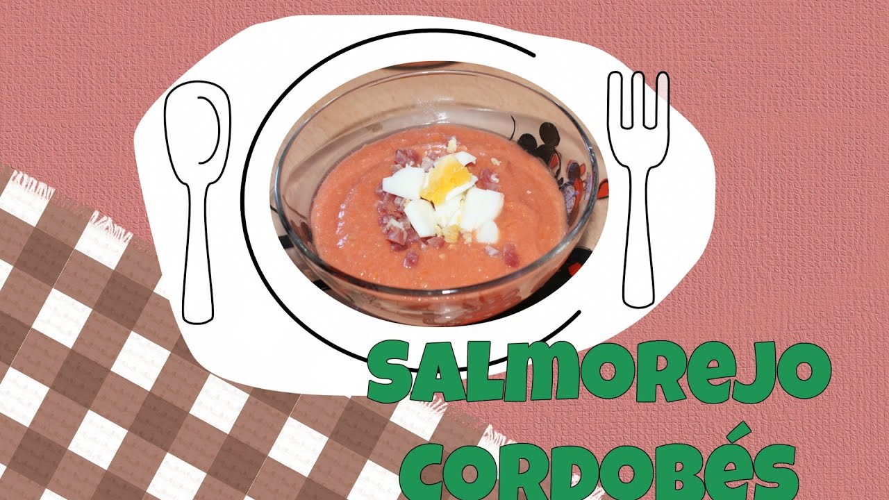 Cocinando con MYCOOK TOUCH: Salmorejo cordob&eacute;s