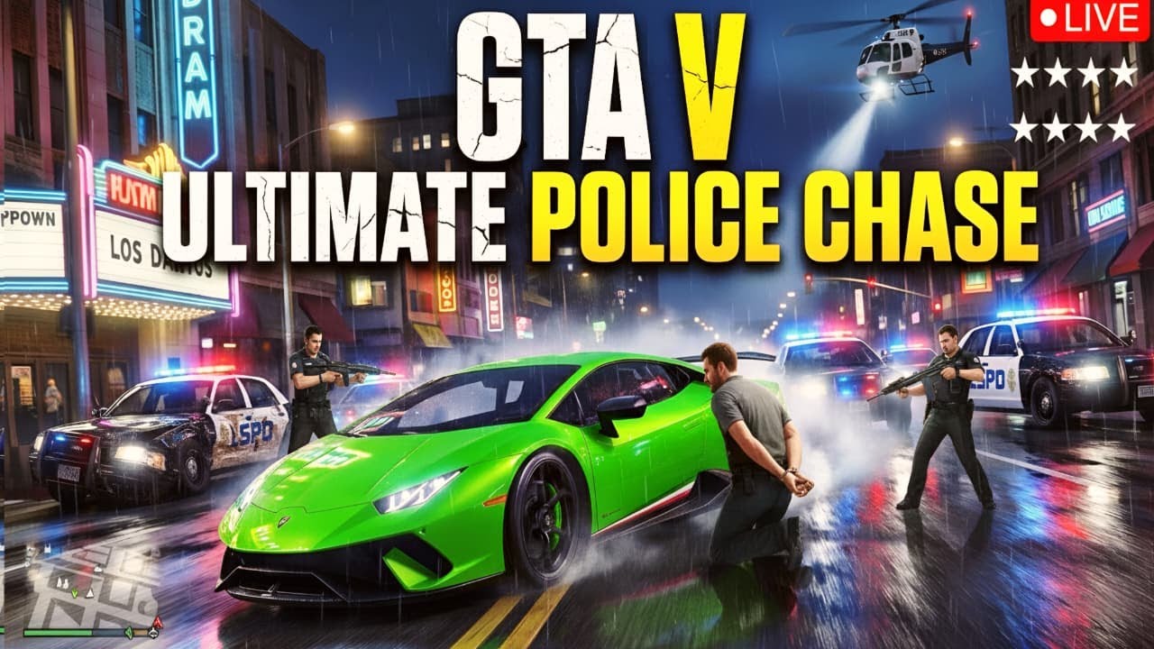 Police Ne Gher Liya… Michael Ne Cylinder Se Kar Di Tabahi! 😱 | GTA 5